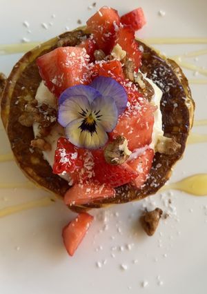 A picture of Yoghurt Pancakes.