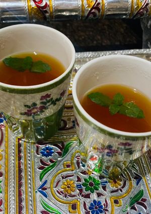 A picture of Ginger Lemon tea.