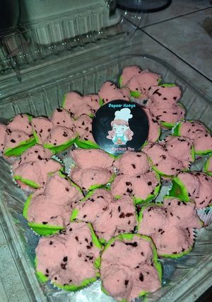 Foto resep 55. Bolu Kukus Semangka (GBA.17)