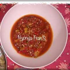 รูปของ Sambal mentah mangga ala nyonya fran's