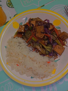 Una foto de Tofu salteado