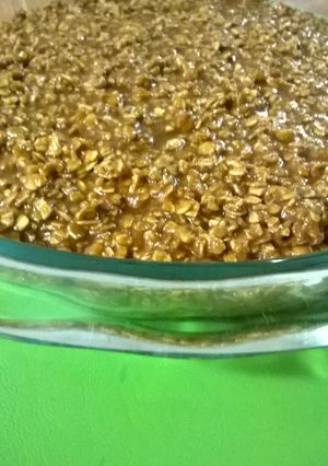 Una foto de Turrón de avena