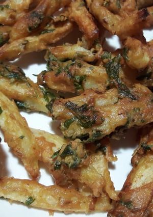 A picture of Crispy Pakodra Fries.