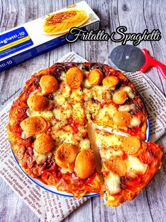 Foto resep Fritatta Spaghetti