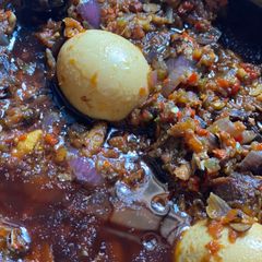 A picture of Ofada sauce.