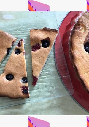 Foto resep Keto-Berry soft pie