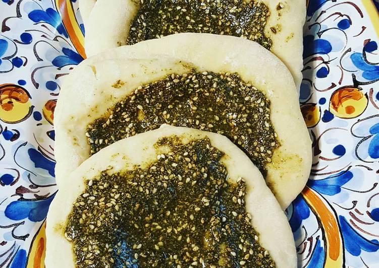 Khubiz arabic(pane arabo) e za'atar