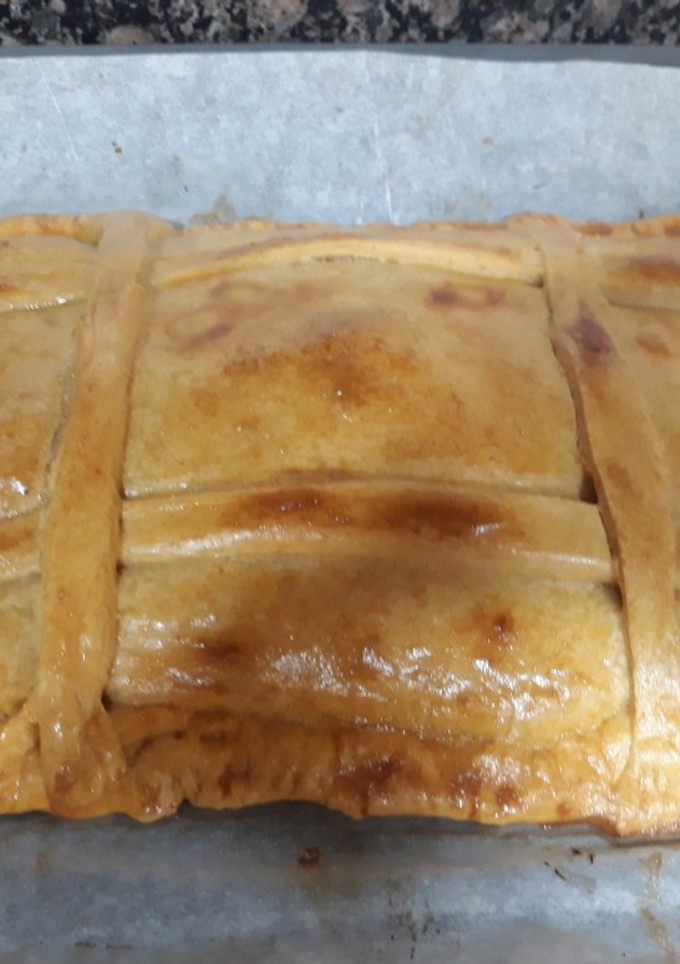 Una foto de Empanada con verduras atún y huevo
