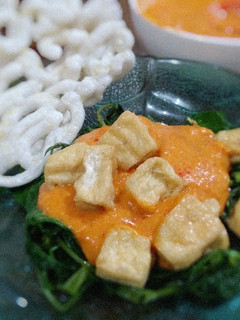 Foto resep (Salin dari) Plecing Kangkung Tahu Sambal Terasi