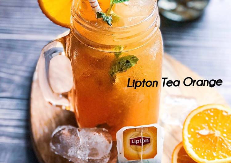 Resep Lipton Tea Orange #maratonraya #minuman #minggu2 yang Lezat Sekali
