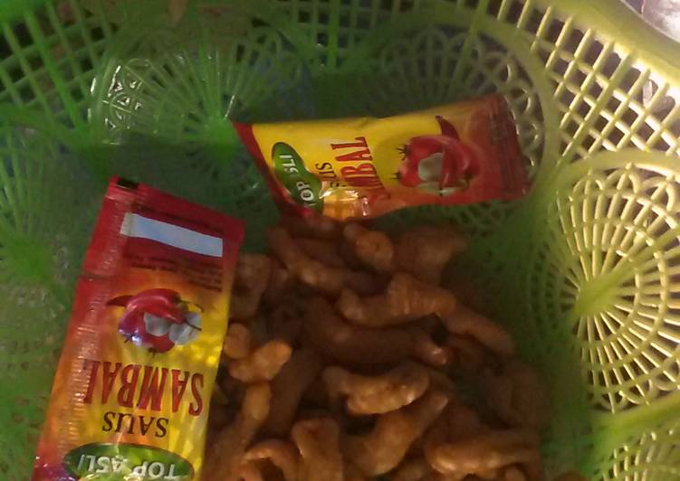 Usus goreng krispi