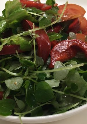 Hình của món Salad chay.