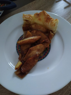 Una foto de Tarta manzana