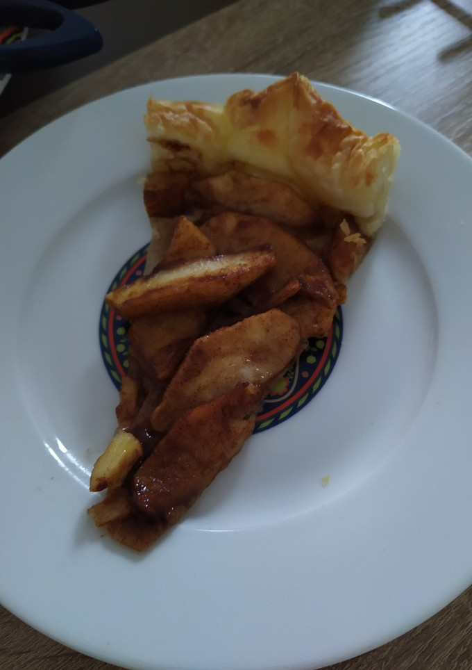 Una foto de Tarta manzana