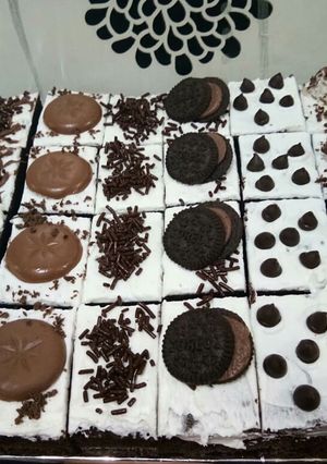 Foto resep Brownies Potong Hias