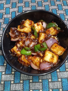 A picture of Chilli Paneer.