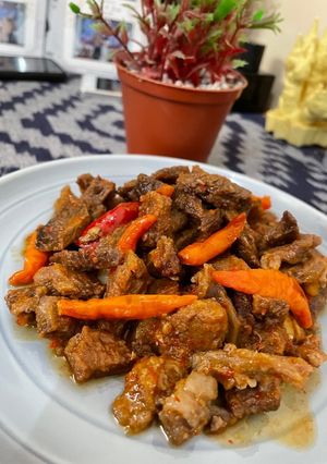 Foto resep Oseng Daging Sapi Pedas Manis