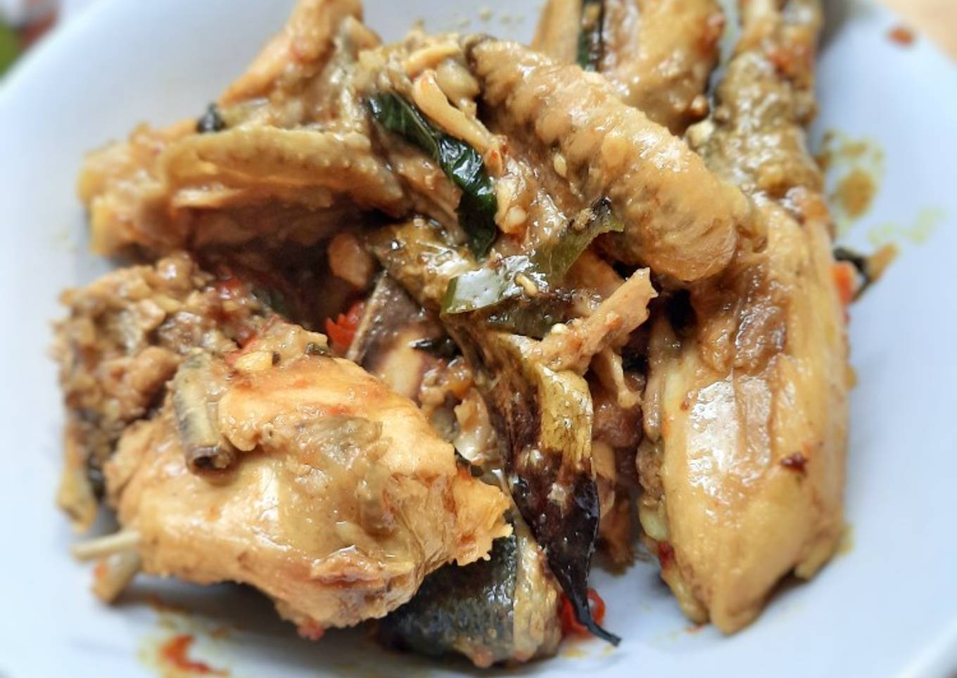 Ayam Woku Toddler Friendly