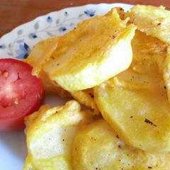 A picture of Fried potatoes.