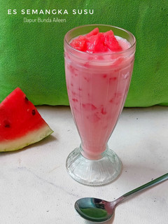 Foto resep Es Semangka Susu