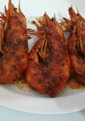 Foto resep Udang bakar mayonnaise ala rawid kitchen