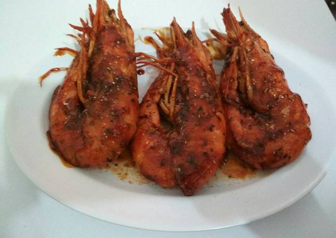 Udang bakar mayonnaise ala rawid kitchen