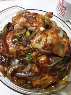 Foto resep Ayam Panggang Siram Saus Mentega