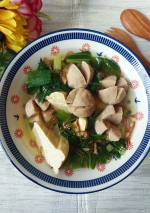 Foto resep Sup Bakso + Tahu