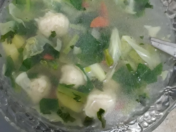 Cara Gampang Membuat Resep Sup bakso ayam yang Bisa Manjain Lidah Anti Ribet, Bisa Manjain Lidah