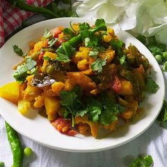 A picture of Mixed Veg with South Indian tadka.