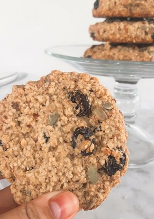 Una foto de Cookies de avena