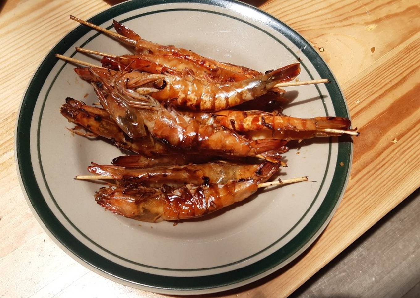 Udang bakar praktis