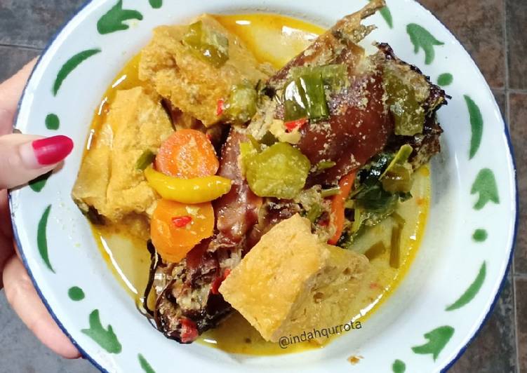 Resep Serapa (Orem-orem Kepala Ikan Manyung Panggang), Sempurna