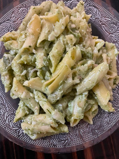 صورة لوصفة باستا بصوص البيستو
