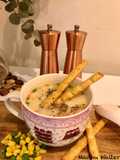 Creamy Corn and Pea Soup