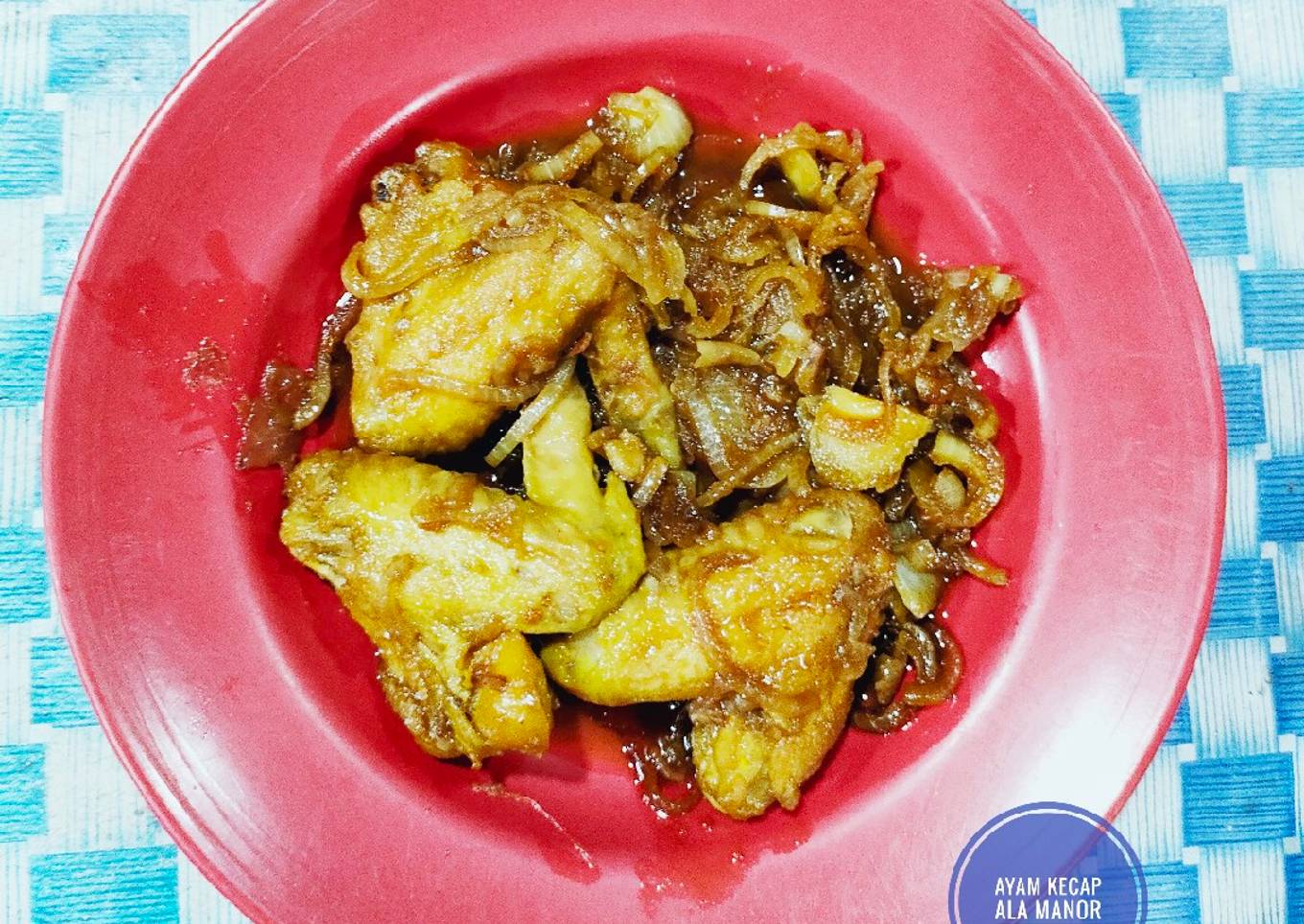 Ayam Kecap Bawang Bombay