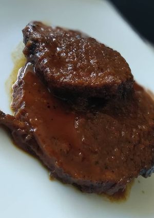 Una foto de Asado negro