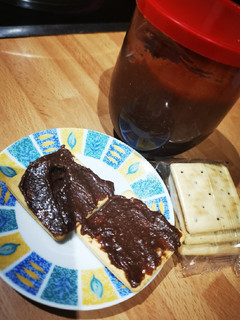 Una foto de Crema de cacao y Avellanas gluten free