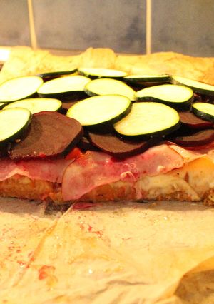 Una foto de Tangerine deams, pizza "pal campeonato"
