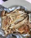 Nấm nướng giấy bạc