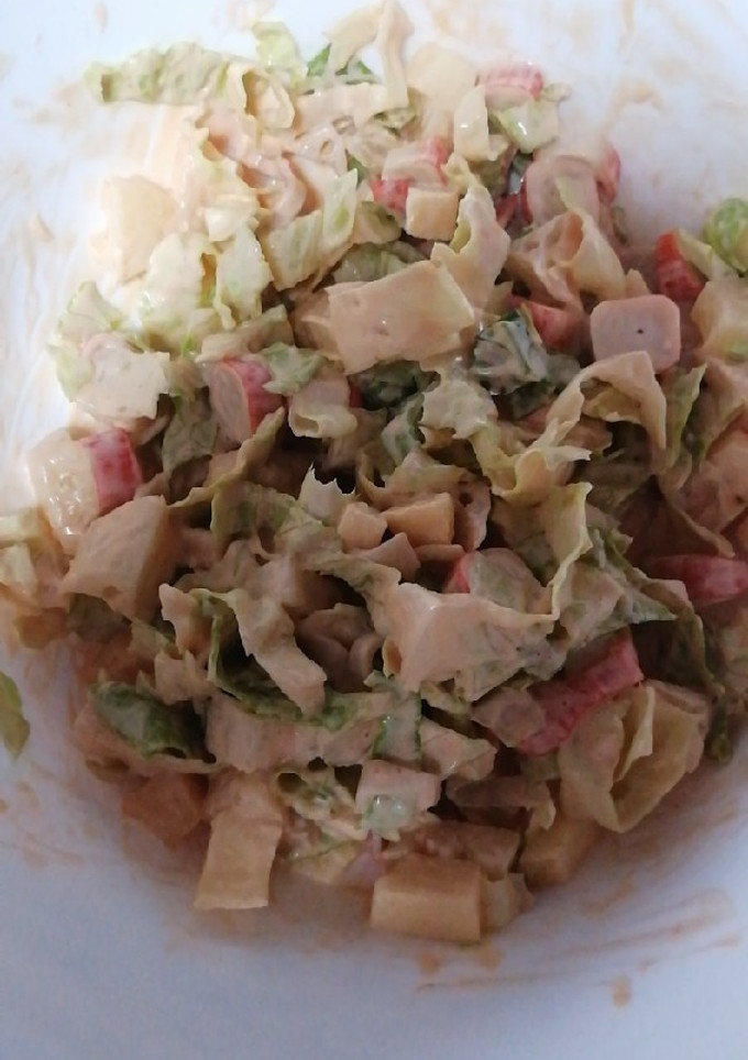 Una foto de Ensalada tropical