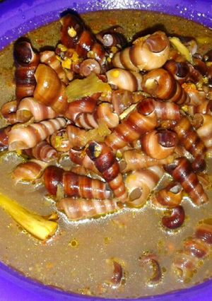 Foto resep Tengkuyung kuah pedas