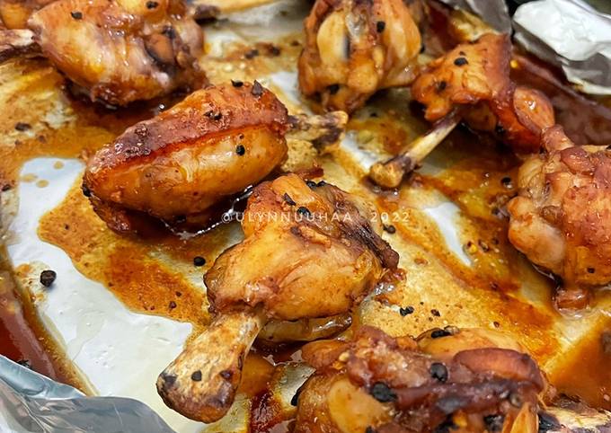 Resep Week 28: Spicy Garlic Chickens!
