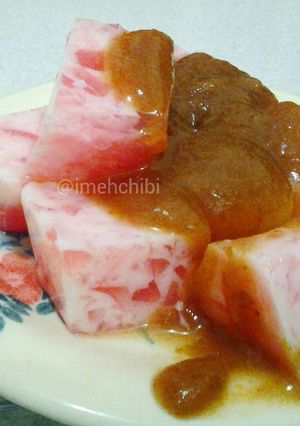 Foto resep Scrambled Milk Pudding dengan Vla Kurma