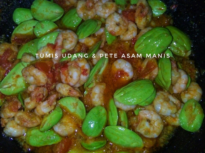 Anti Ribet, Buat Tumis Udang &amp;amp; pete asam manis Enak Dan Mudah