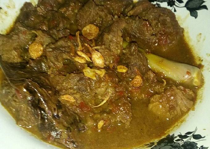 Semur daging kambing