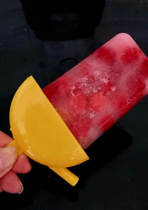 A picture of My Raspberry Lollies.
