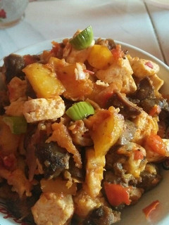 Foto resep Sambel goreng kentang ati tahu pete