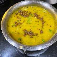 A picture of Moong methi daal.