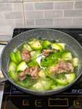 Canh Bí Xanh Nấu Sườn Non
